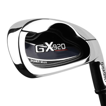 Giga Power Max TRX Black Single 9 Iron Golf Club Right Hand Steel D Gold X  Shaft